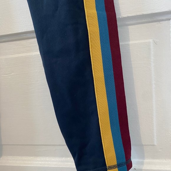 Spiritual Gangster Side Stripe Leggings Navy Blue - Picture 6 of 7